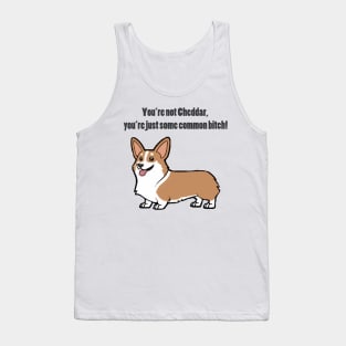 Brooklyn Nine Nine- Cheddar quote Tank Top